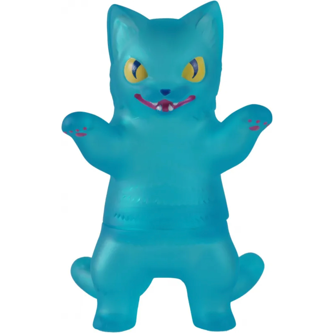 小夏屋 軟膠玩偶 素色系列 - 貓吉拉 藍色 - Fewmany Konatsuya Sofubi (Soft Vinyl Figure) Color Pallette - Negora Blue
