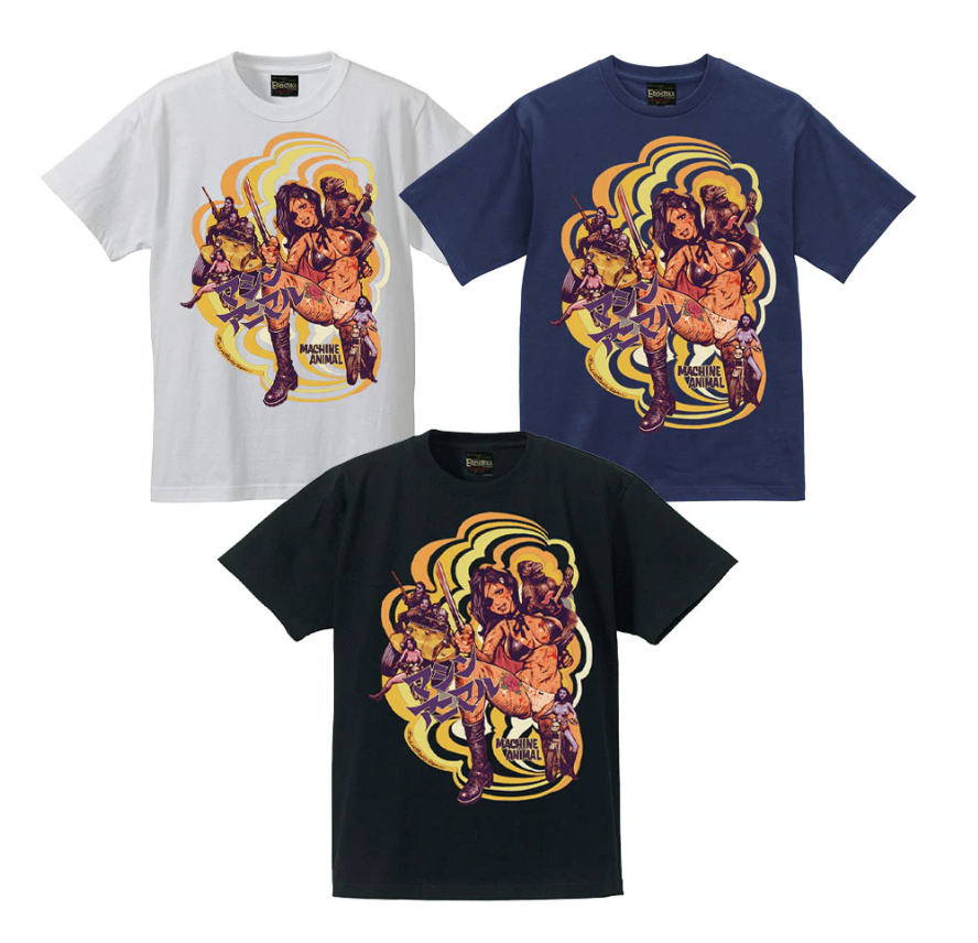 RJB 短袖T恤 - Machine Animal - 黑 / 白 - Rockin' Jelly Bean - Machine Animal T-shirt - Black / White