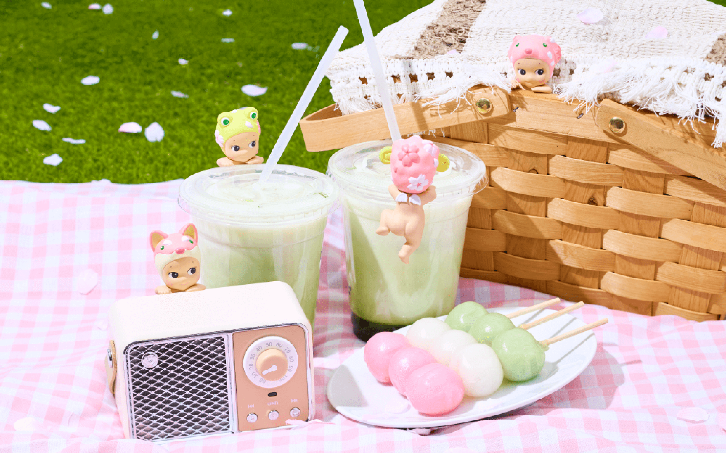 Sonny Angel Hippers 櫻花綻放系列盒玩 - 隨機單抽 - Sonny Angel mini figure Hippers Cherry Blossom series - assortment