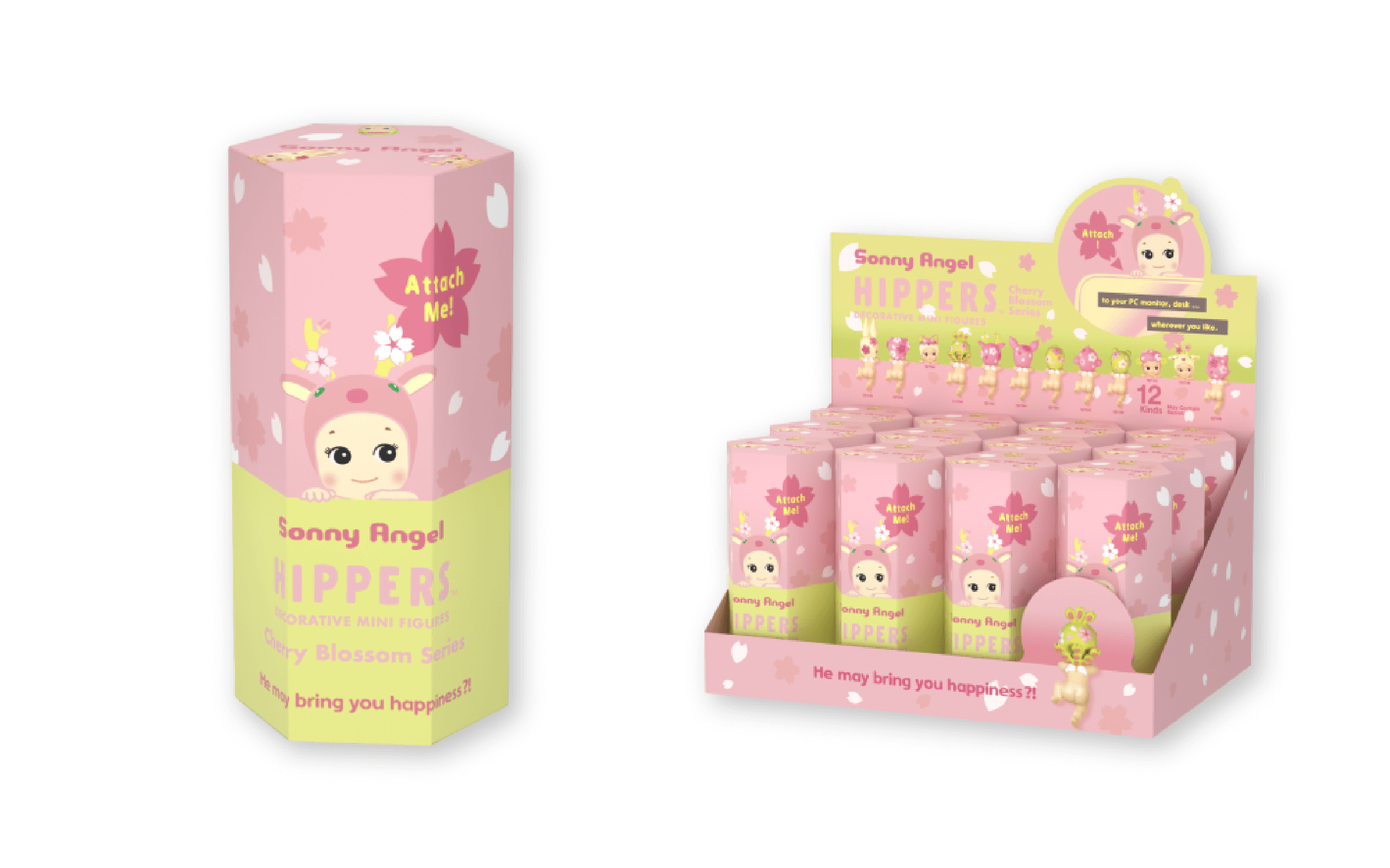 Sonny Angel Hippers 櫻花綻放系列盒玩 - 隨機單抽 - Sonny Angel mini figure Hippers Cherry Blossom series - assortment