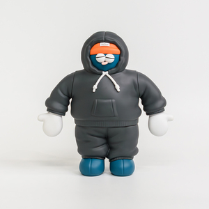 SIO 穿著帽Tee的軟膠好朋友! 軟膠玩偶 - The TOMODACHI! #3 - Kenelephant Super Sofvi - Sofvi Friend Wearing a Sweatshirt! - The TOMODACHI! #3