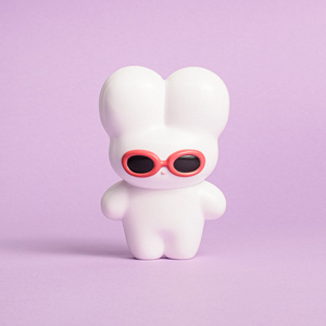 beco+81 西里咪咪兔 軟膠玩偶 - 西里咪咪 太陽眼鏡版 - Kenelephant Shirimimi Usagi Sofvi - Shirimimi Sunglass