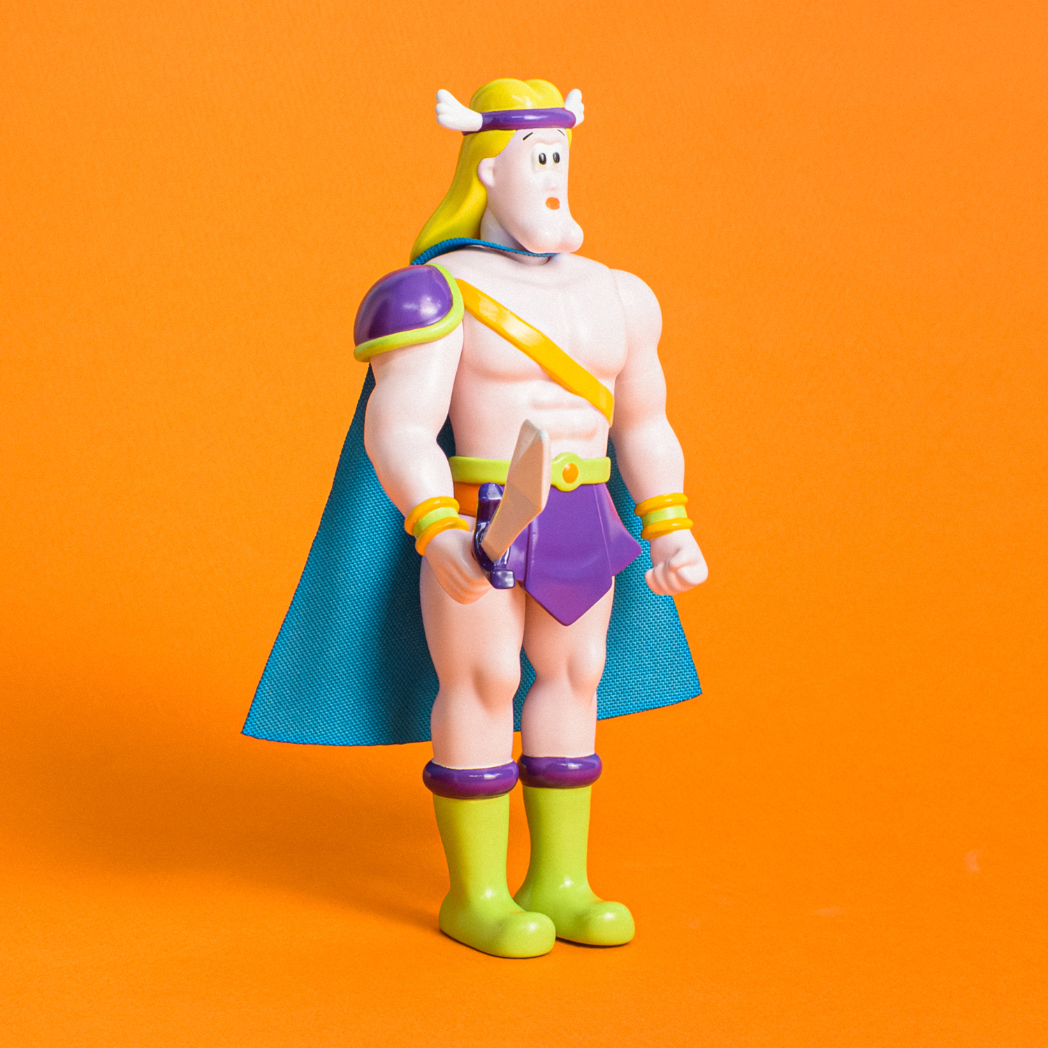 山崎若菜 軟膠玩偶 - 戰士 冰霜金髮 - Kenelephant Wakana Yamazaki Sofvi - Warrior Frost Blonde