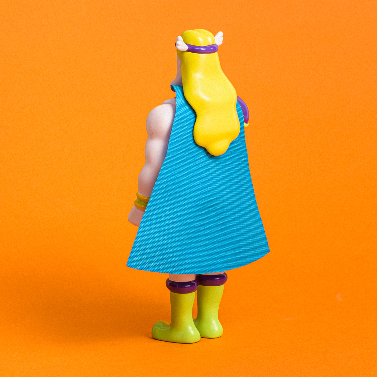 山崎若菜 軟膠玩偶 - 戰士 冰霜金髮 - Kenelephant Wakana Yamazaki Sofvi - Warrior Frost Blonde