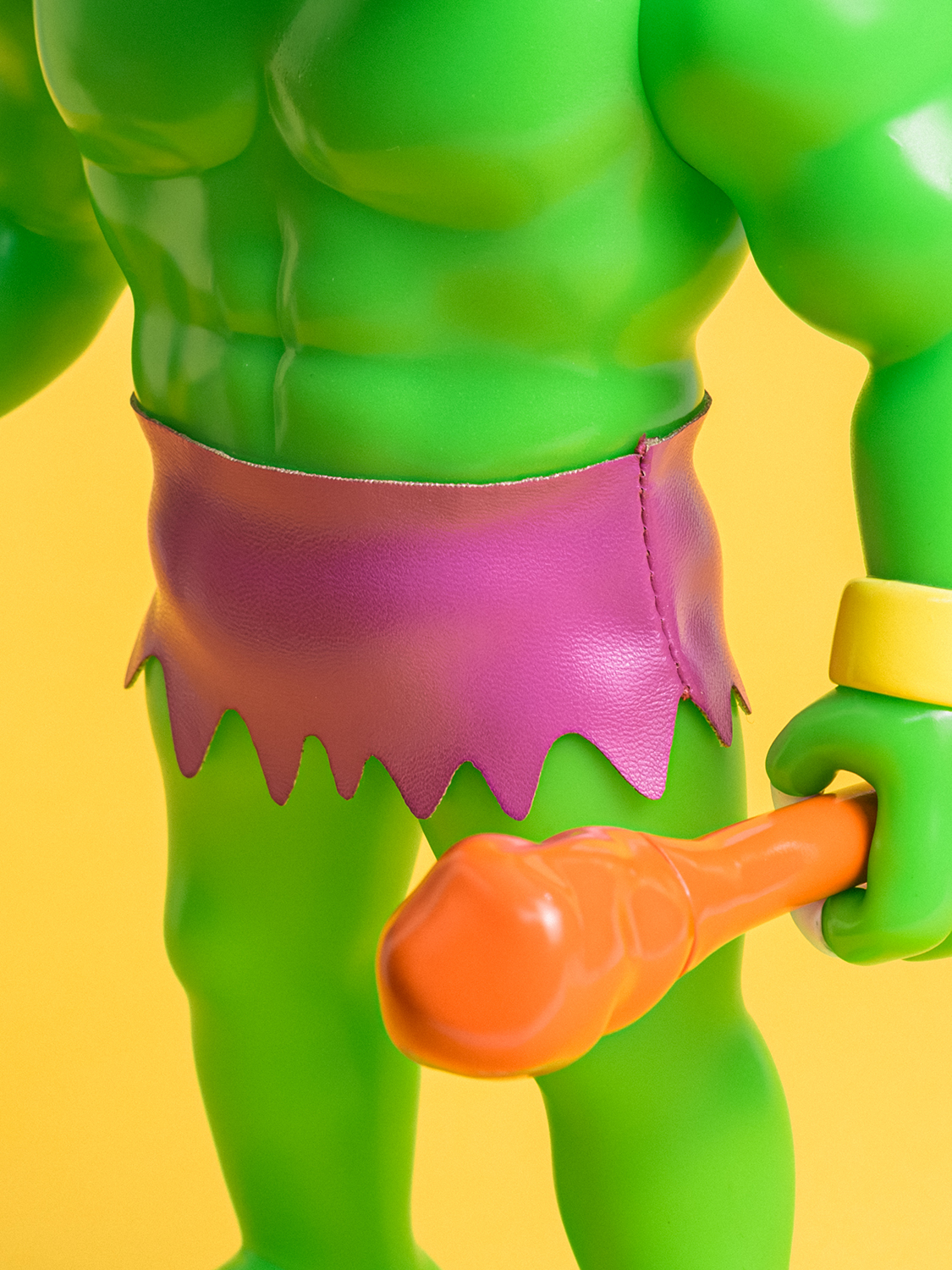 山崎若菜 軟膠玩偶 - 巨人 變種綠 - Kenelephant Wakana Yamazaki Sofvi - Giant Mutent Green