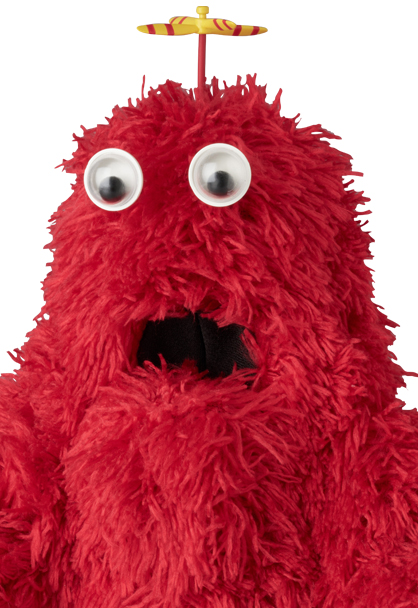 VCD 卡查兵 與 毛哥 - 毛哥 (L size) - VCD Gachapin & Mukku - Mukku (L size)