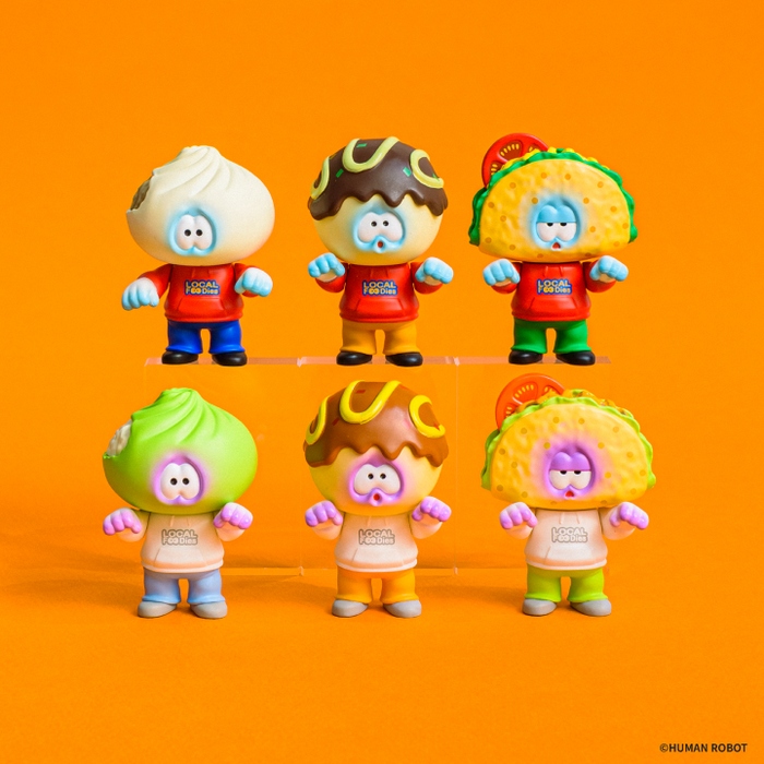 當地美食家 迷你玩偶盒玩系列 - 隨機單抽 - Kenelephant Local Foodies figure collection - Assortment