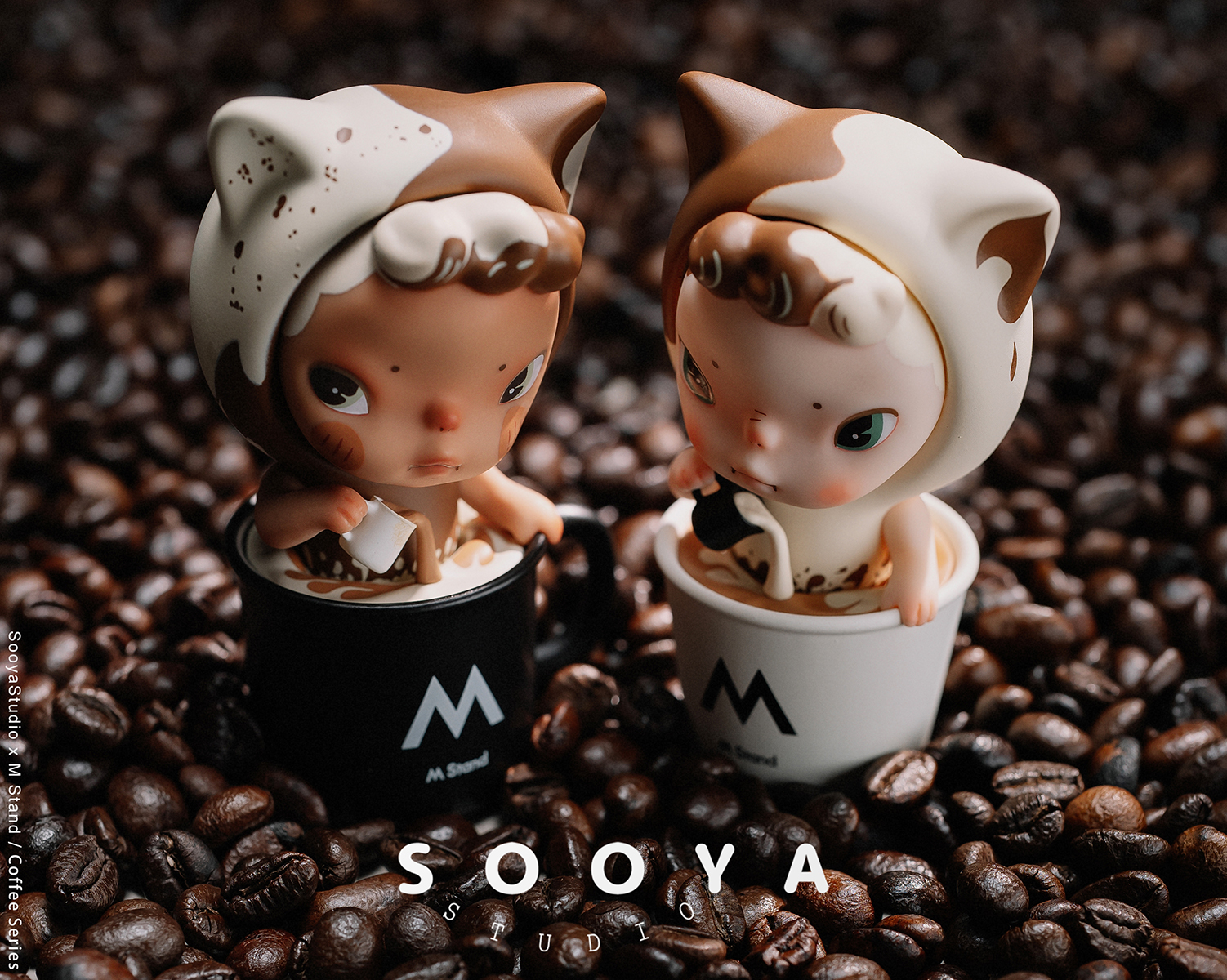 Sooya Studio X M Stand 咖啡盒玩 - 隨機單抽 - Sooya Studio X M Stand blind box series - assortment