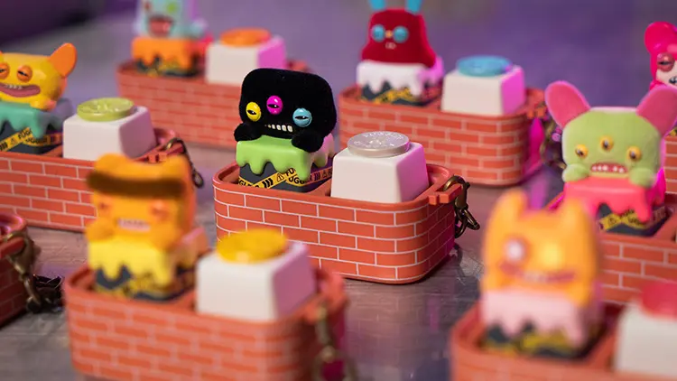 放克牙寶 實驗室逃出計劃系列 機械鍵帽盒玩 - 隨機單抽 - Fuggler Experiment Escape Plane Key-cap blind box - assortment