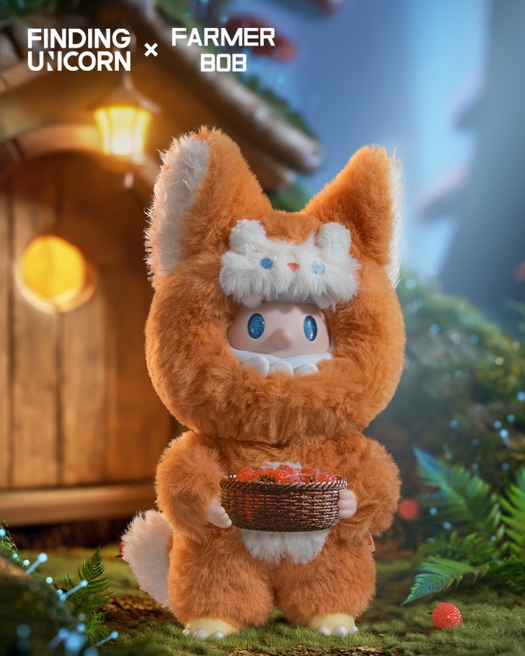 Farmer Bob 怪奇夜遊團 搪膠絨毛盒玩 - 隨機單抽 - Farmer Bob Monster Ani-Night blind box series- assortment
