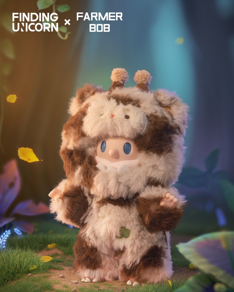 Farmer Bob 怪奇夜遊團 搪膠絨毛盒玩 - 隨機單抽 - Farmer Bob Monster Ani-Night blind box series- assortment