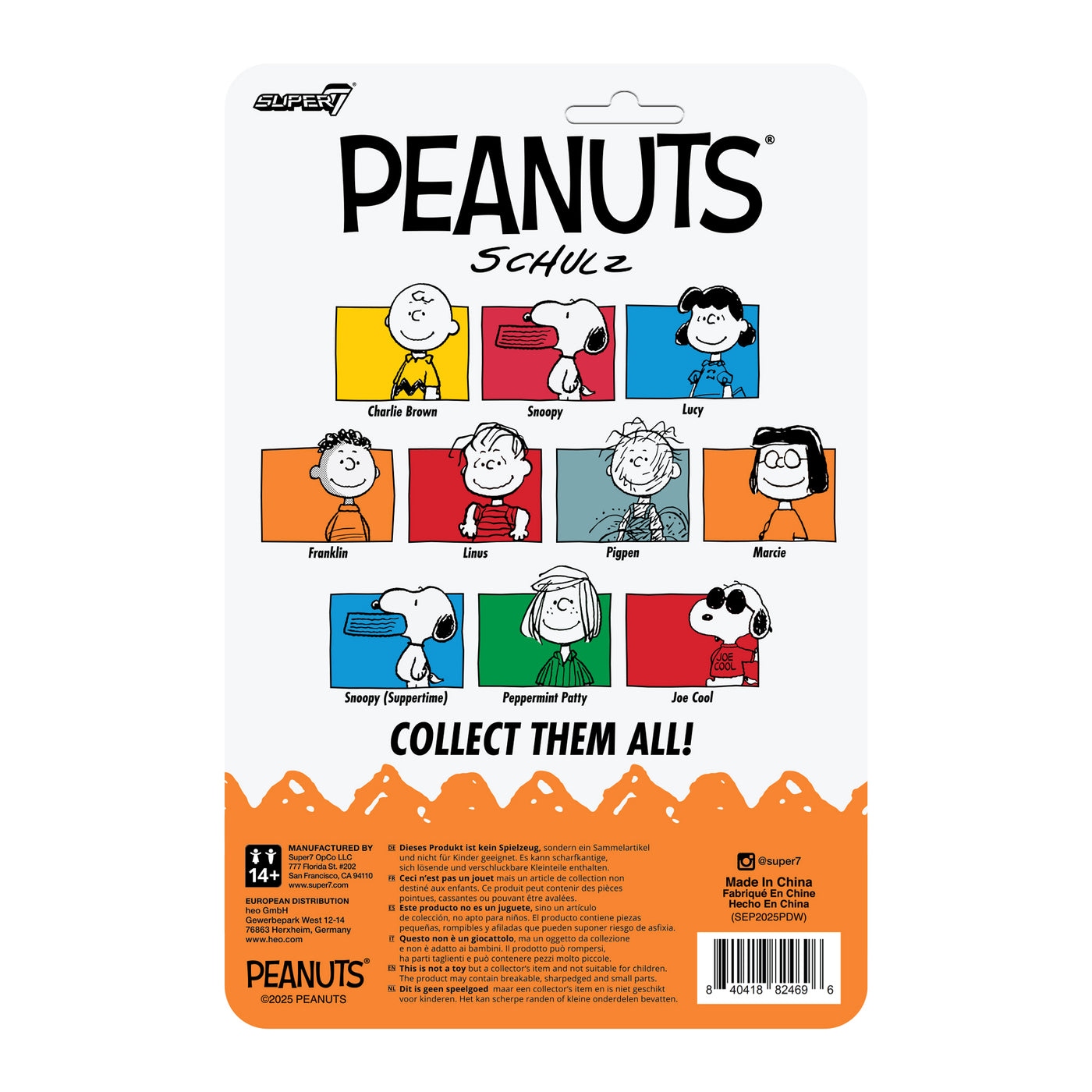 花生漫畫 3.75吋復古人偶 第九波 - 瑪西 - ReAction 3.75" Figure - Peanuts Wave 9 - Marcie