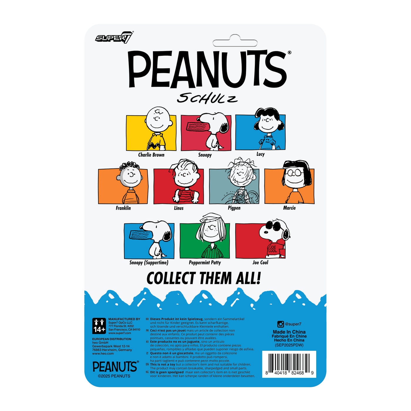 花生漫畫 3.75吋復古人偶 第九波 - 史努比 (點心時間) - ReAction 3.75" Figure - Peanuts Wave 9 - Snoopy (Suppertime)