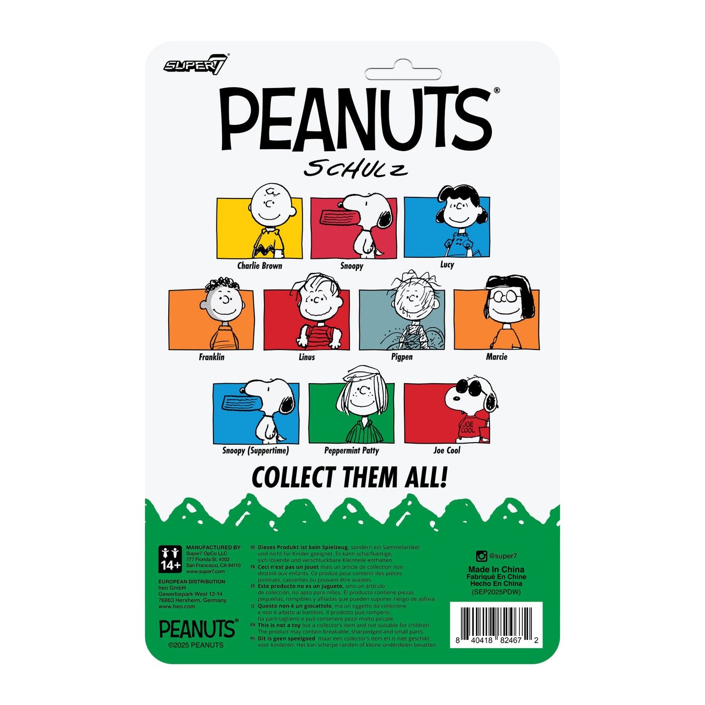 花生漫畫 3.75吋復古人偶 第九波 - 派伯敏特佩蒂 - ReAction 3.75" Figure - Peanuts Wave 9 - Peppermint Patty