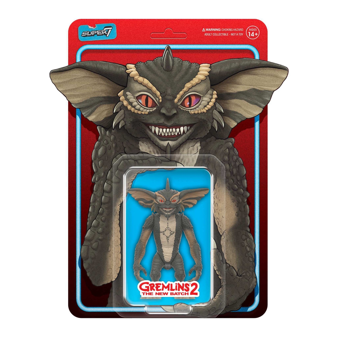 小精靈 3.75吋復古人偶 第二波 - 龐克頭魔怪 (造型背卡) - ReAction 3.75" Figure - Gremlins Wave 2 - Mohawk (Battle Ready Character Card)