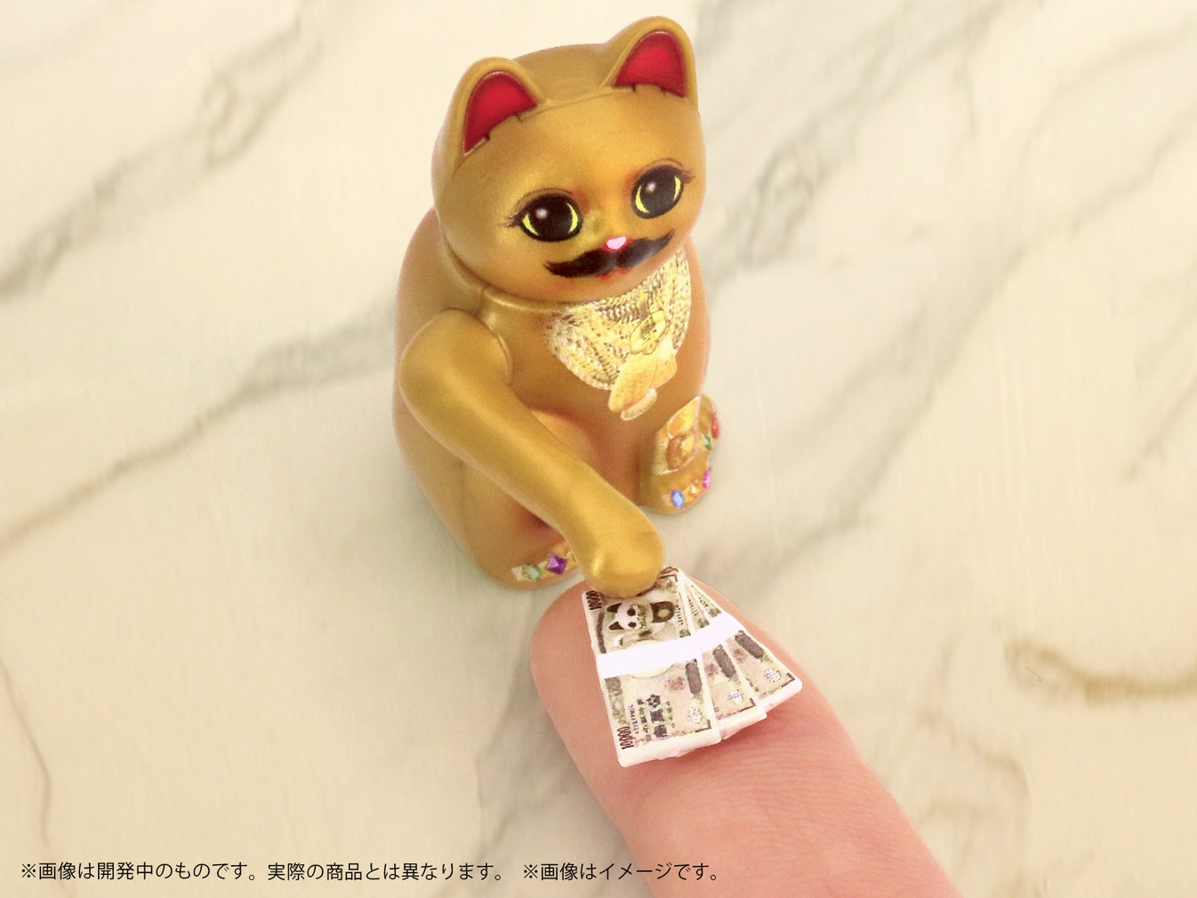 PRIPURA 全彩印刷組裝模型套件 - 招財貓 ~金治~  - DIG PURIPURA Full colored model kit - Manekineko ~Kinji~ 