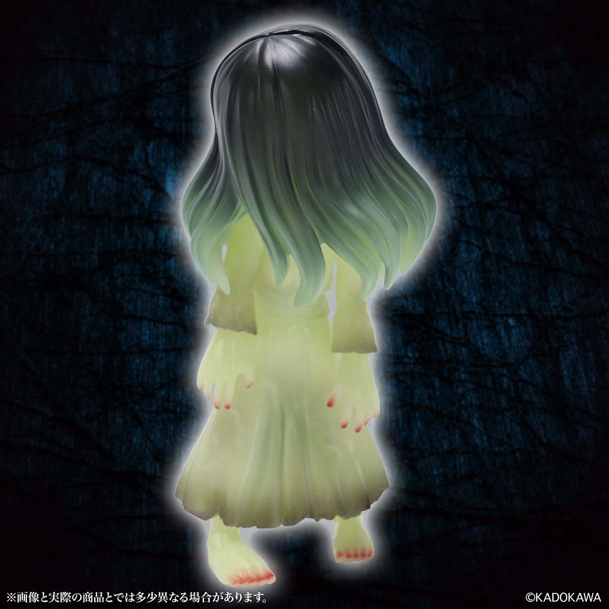 CCP 中尺寸軟膠人偶系列 - 貞子 妖光版 - MSS Sadako GID ver.