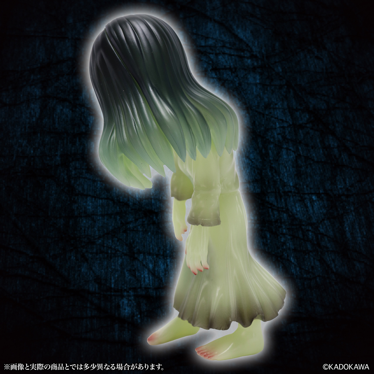 CCP 中尺寸軟膠人偶系列 - 貞子 妖光版 - MSS Sadako GID ver.