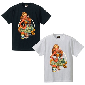 RJB 短袖T恤 - 惡魔啦啦隊 - 黑/白 - Rockin' Jelly Bean - Devil's Cheerleaders T-shirt - Black/White