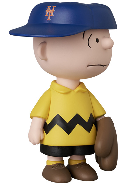 UDF 大聯盟 X 花生漫畫(史努比) 聯名系列 - 紐約大都會 查理布朗  - UDF MLB X Peanuts (Snoopy) series - New York Mets Charlie Brown