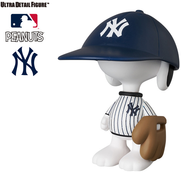 UDF 大聯盟 X 花生漫畫(史努比) 聯名系列 - 紐約洋基 史努比 - UDF MLB X Peanuts (Snoopy) series - New York Yankees Snoopy
