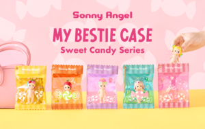 Sonny Angel 最佳拍檔 透明公仔展示包 甜蜜糖果系列 - 單款 - Sonny Angel My Bestie Case Sweet Candy Series - single