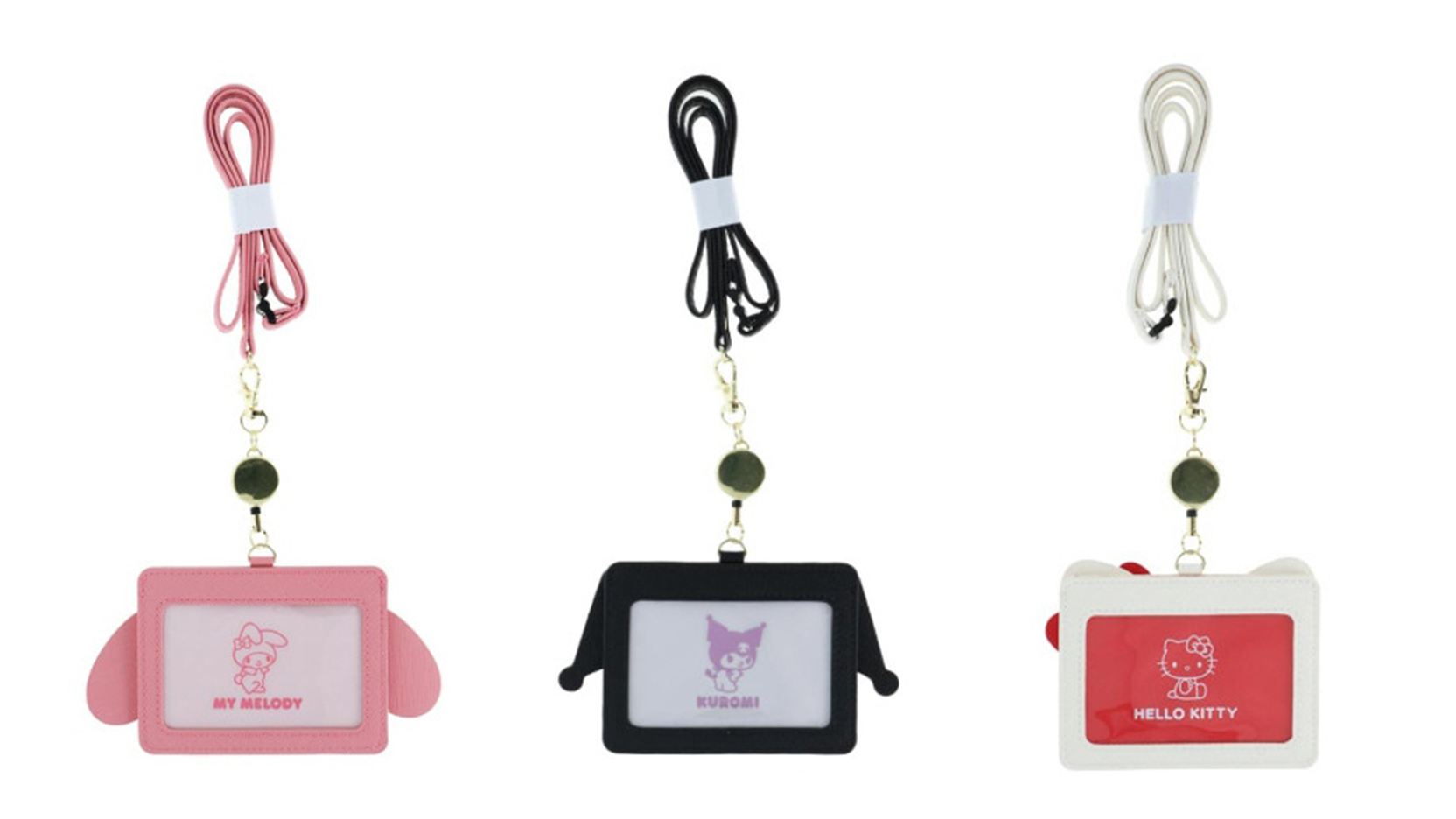 三麗鷗 附頸帶證件套 - 凱蒂貓/美樂蒂/酷洛米 - Sanrio Badge Holder - Hello Kitty/My Melody/Kuromi
