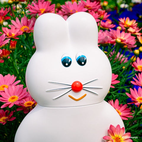 Muunyu PukuPuku 軟膠人偶 - 經典白 - Kenelephant Muunyu PukuPuku soft vinyl figure- White