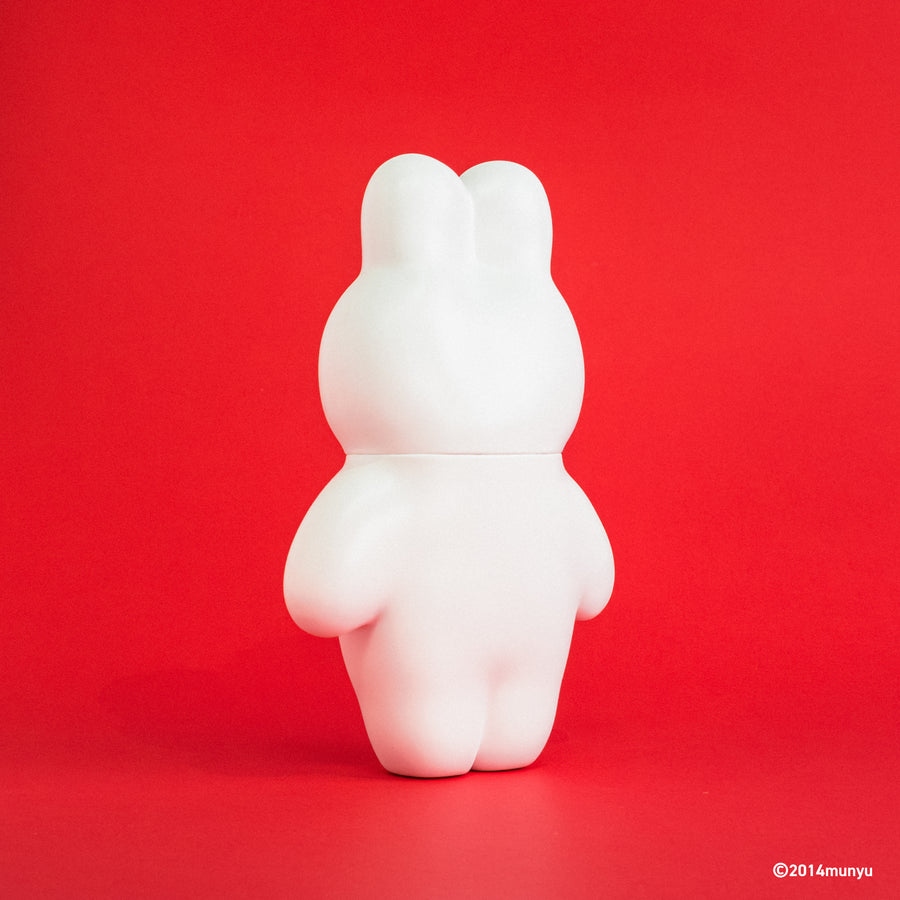 Muunyu PukuPuku 軟膠人偶 - 經典白 - Kenelephant Muunyu PukuPuku soft vinyl figure- White