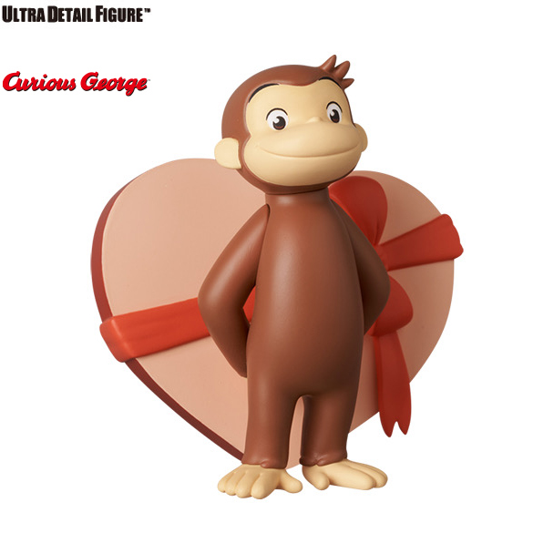 UDF 好奇猴喬治 - 喬治與愛心 - UDF Curious George - Curious George w/ Heart
