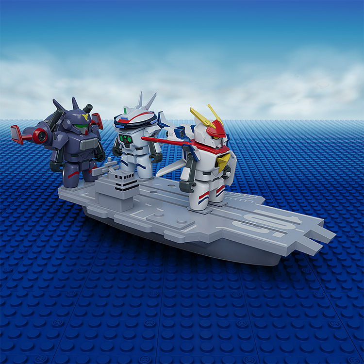 Brickroid 機甲戰記龍騎兵 - 龍騎兵3 - Brickroid Metal Armor Dragonar - Dragonar-3