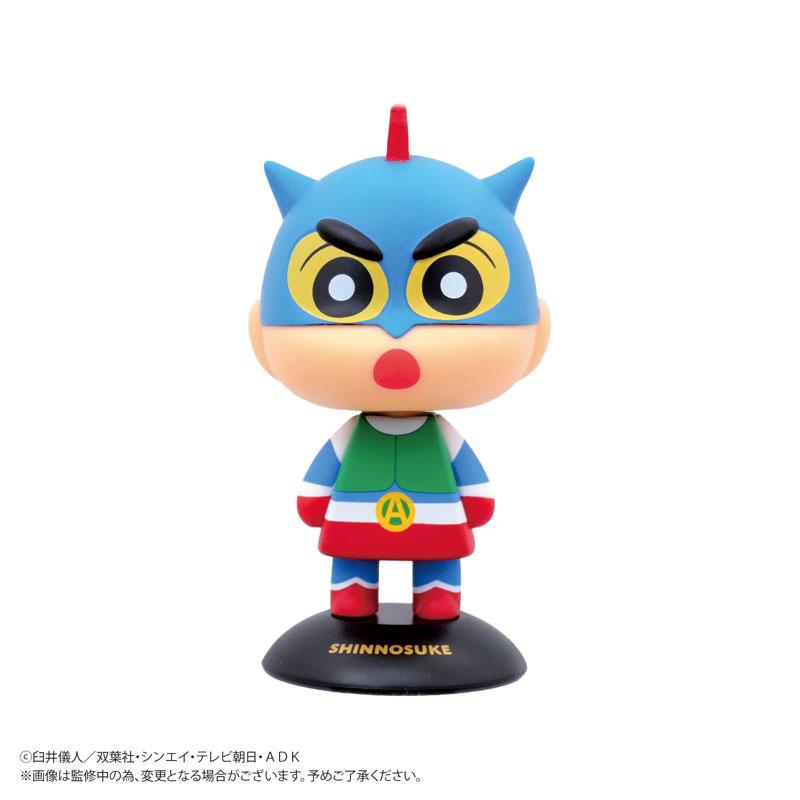蠟筆小新 搖頭娃娃 - 野原新之助 (小新) 動感超人 - YR-97 YuraYura Head Crayon Shin-chan - Nohara Shinnosuke (Action Kamen)