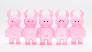 經典UAMOU - 透明閃粉粉紅 - Classic UAMOU - Clear Pink Glitter