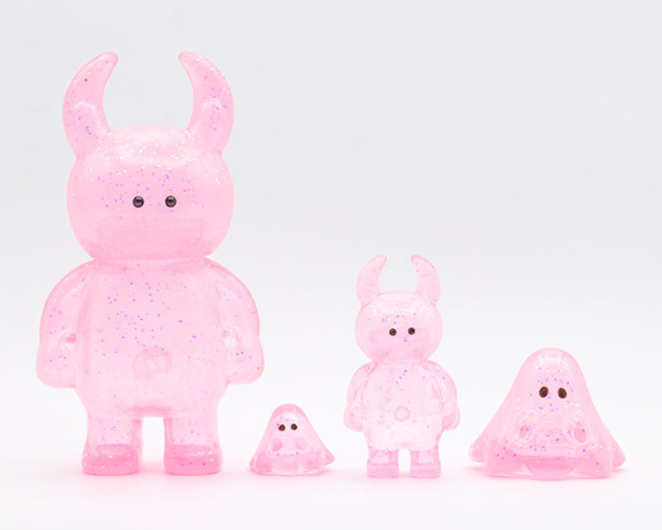 Boo - 透明閃粉粉紅 - UAMOU Boo - Clear Pink Glitter