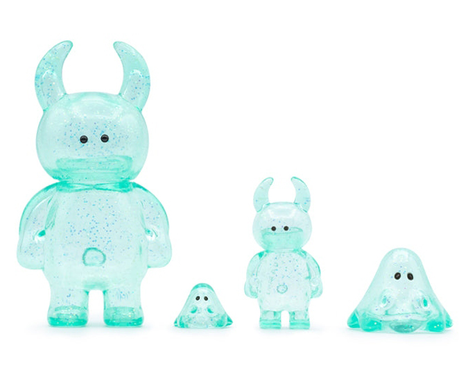 迷你Uamou - 透明閃粉薄荷綠 - Mini UAMOU - Clear Mint Glitter