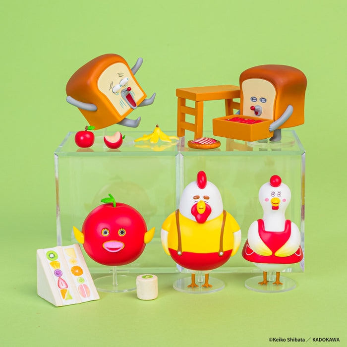 麵包小偷 迷你玩偶盒玩系列6代 - 隨機單抽 - Kenelephant Pon Dorobou (Bread Thief) miniature figure collection 6 - assortment