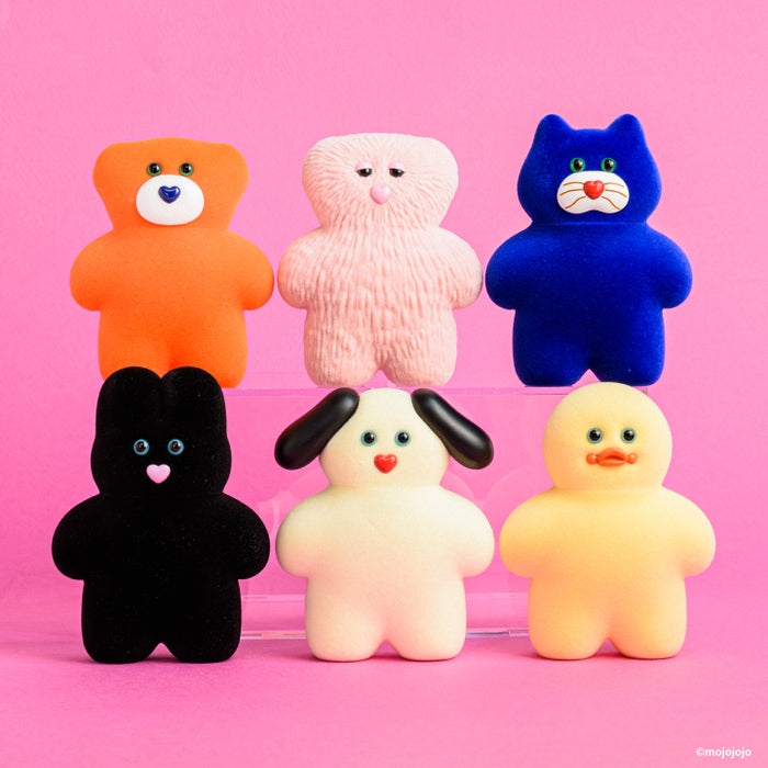 mojojojo 大尺寸植絨公仔盒玩系列 - 隨機單抽 - Kenelephant mojojojo Flock Collection - assortment