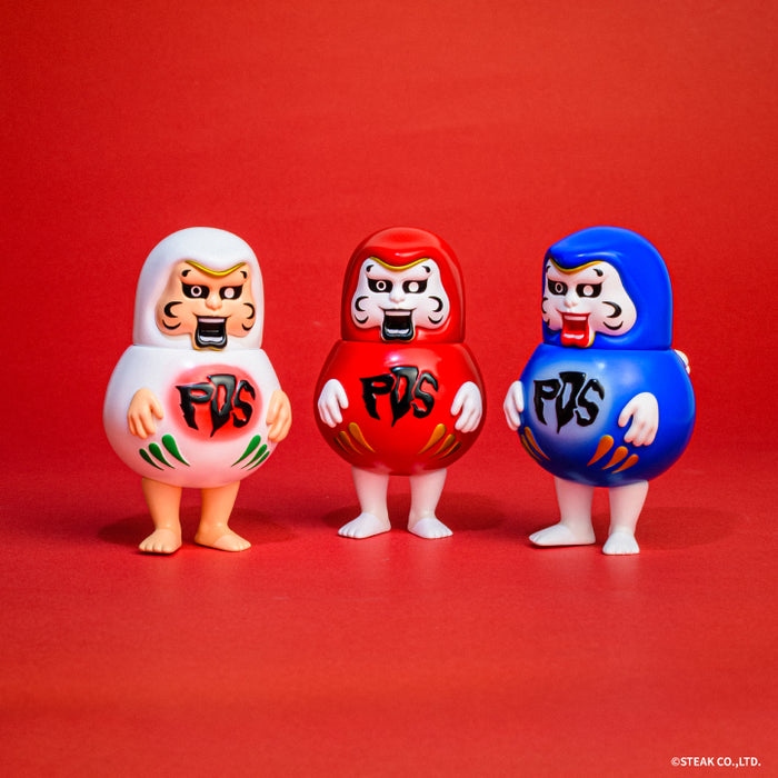 Punk Drunkers 達摩公仔盒玩系列 - 隨機單抽 - Kenelephant Punk Drunkers Aitsu Maru Figure Collection - assortment