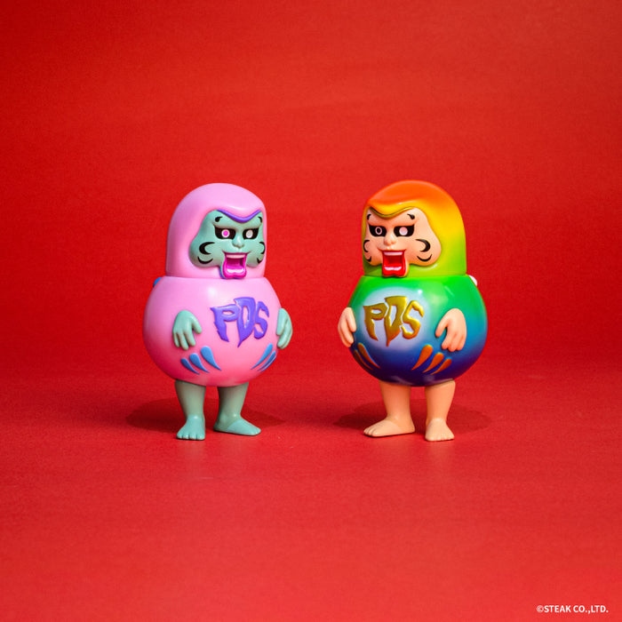 Punk Drunkers 達摩公仔盒玩系列 - 隨機單抽 - Kenelephant Punk Drunkers Aitsu Maru Figure Collection - assortment
