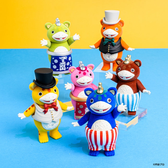 快獸布斯卡 多彩植絨公仔盒玩系列 - 隨機單抽 - Kenelephant Kaiju Booska Colorful Flocky Collection - assortment