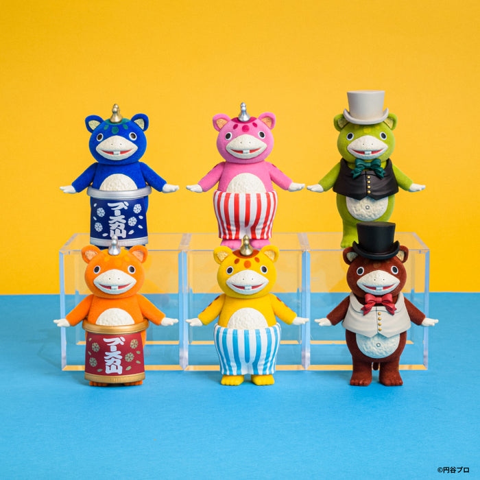 快獸布斯卡 多彩植絨公仔盒玩系列 - 隨機單抽 - Kenelephant Kaiju Booska Colorful Flocky Collection - assortment