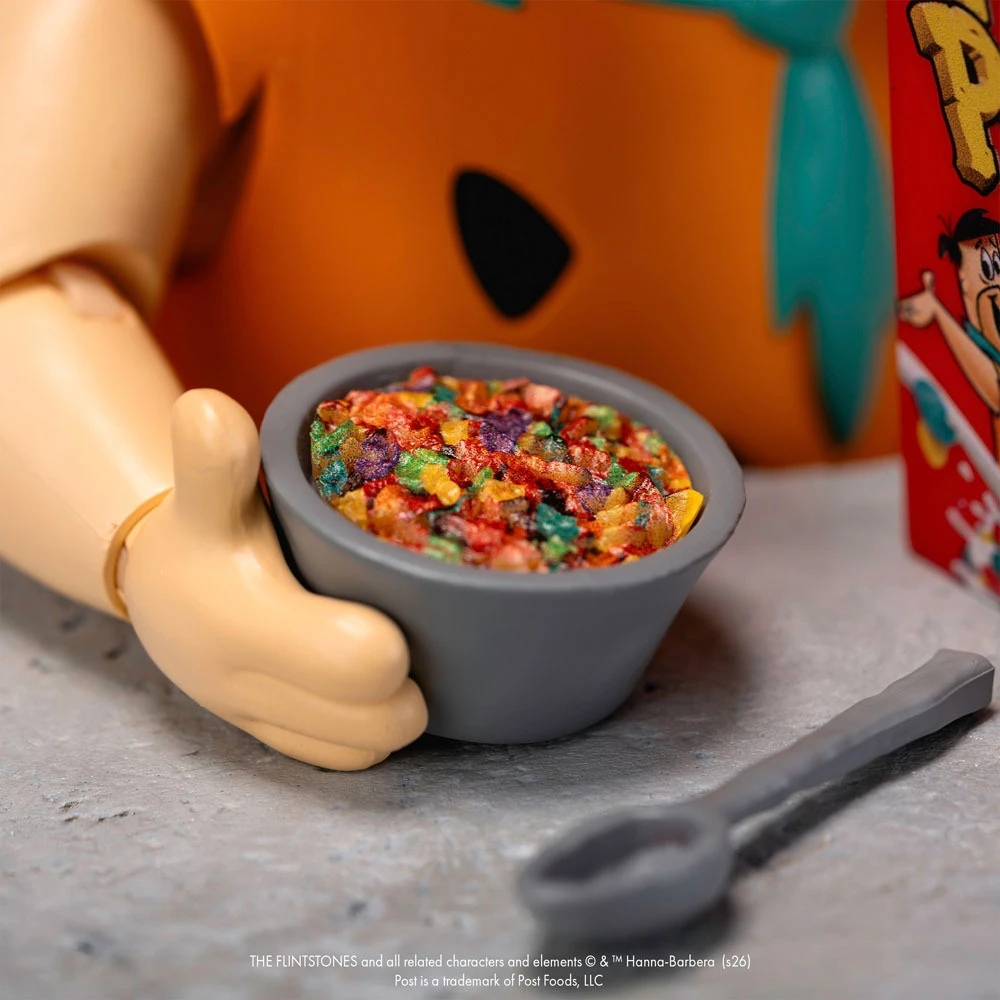 水果麥片 摩登原始人 弗萊德 6吋可動公仔 - Fruity Pebbles The Flintstones Fred Flintstone 6"Action Figure
