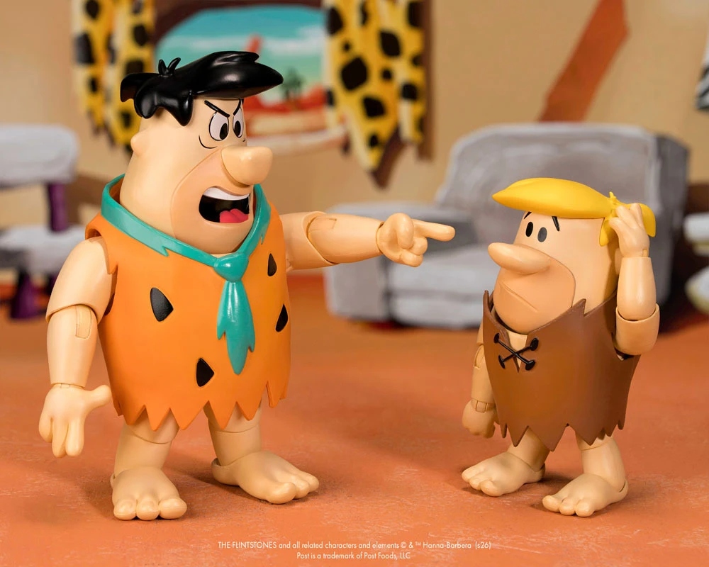 水果麥片 摩登原始人 弗萊德 6吋可動公仔 - Fruity Pebbles The Flintstones Fred Flintstone 6"Action Figure