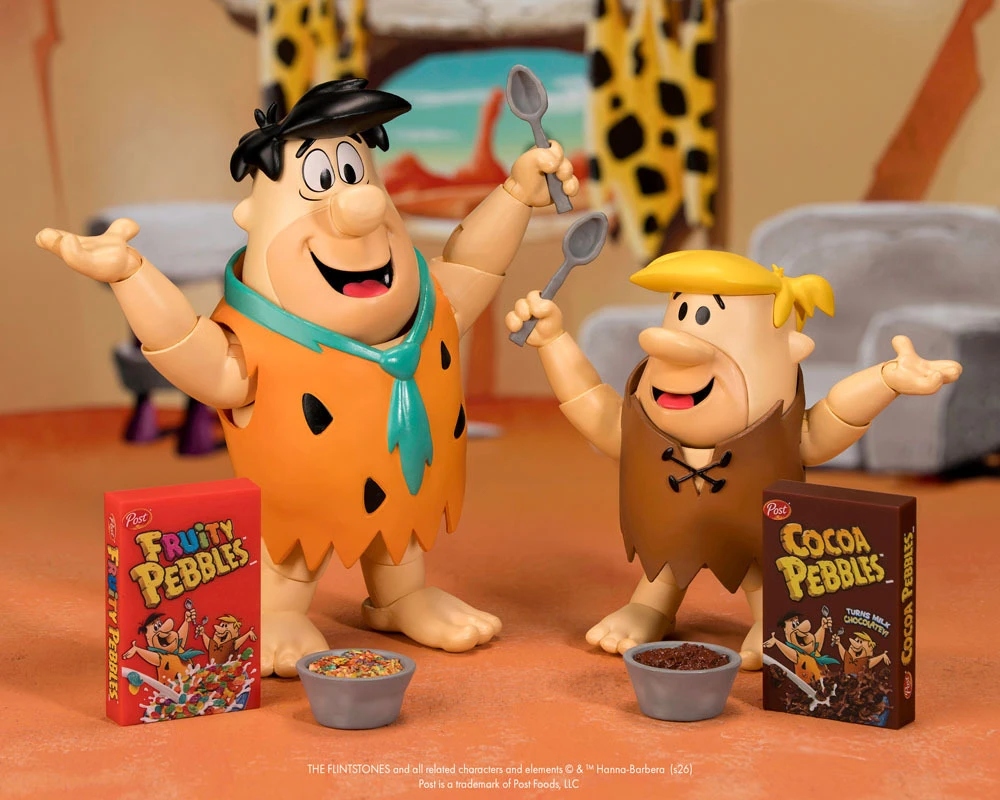 水果麥片 摩登原始人 弗萊德 6吋可動公仔 - Fruity Pebbles The Flintstones Fred Flintstone 6"Action Figure