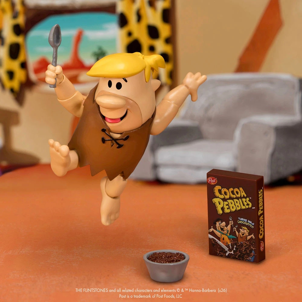 可可脆片 摩登原始人 巴尼 6吋可動公仔 - Cocoa Pebbles The Flintstones Barney Rubble 6"Action Figure