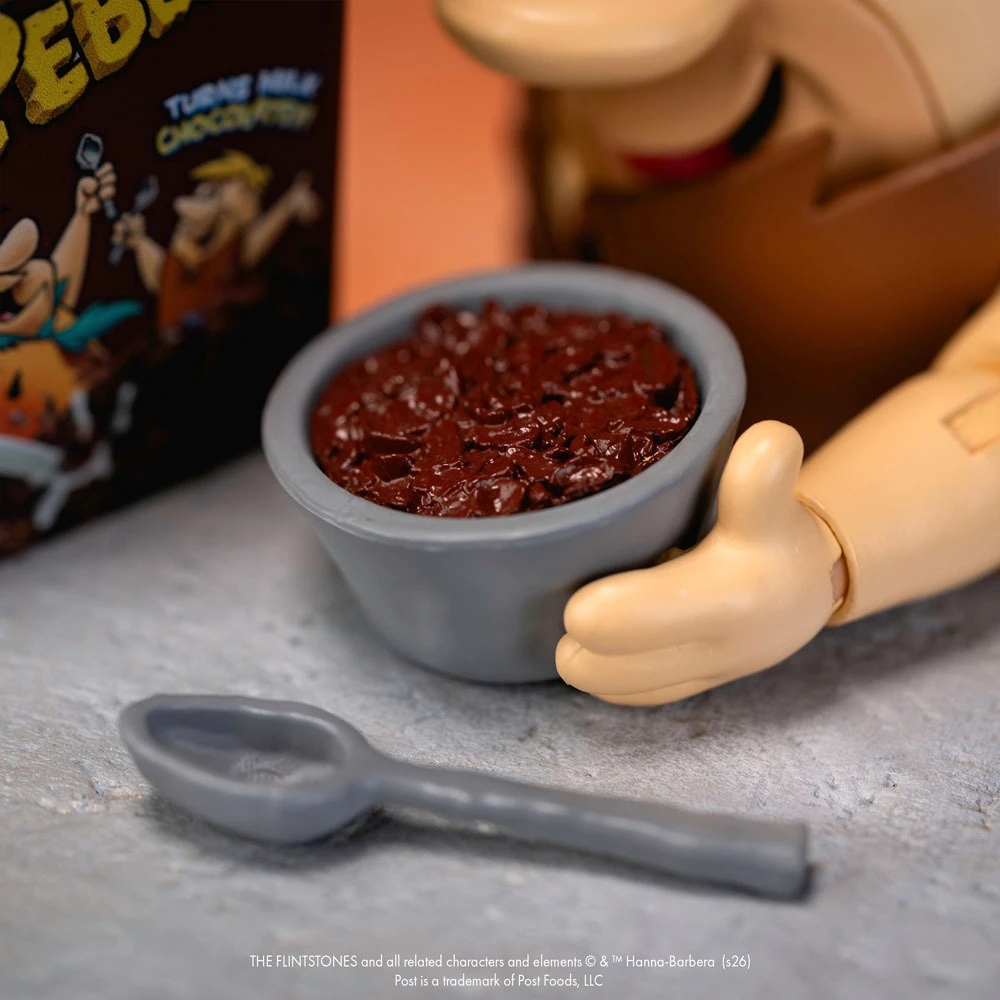 可可脆片 摩登原始人 巴尼 6吋可動公仔 - Cocoa Pebbles The Flintstones Barney Rubble 6"Action Figure