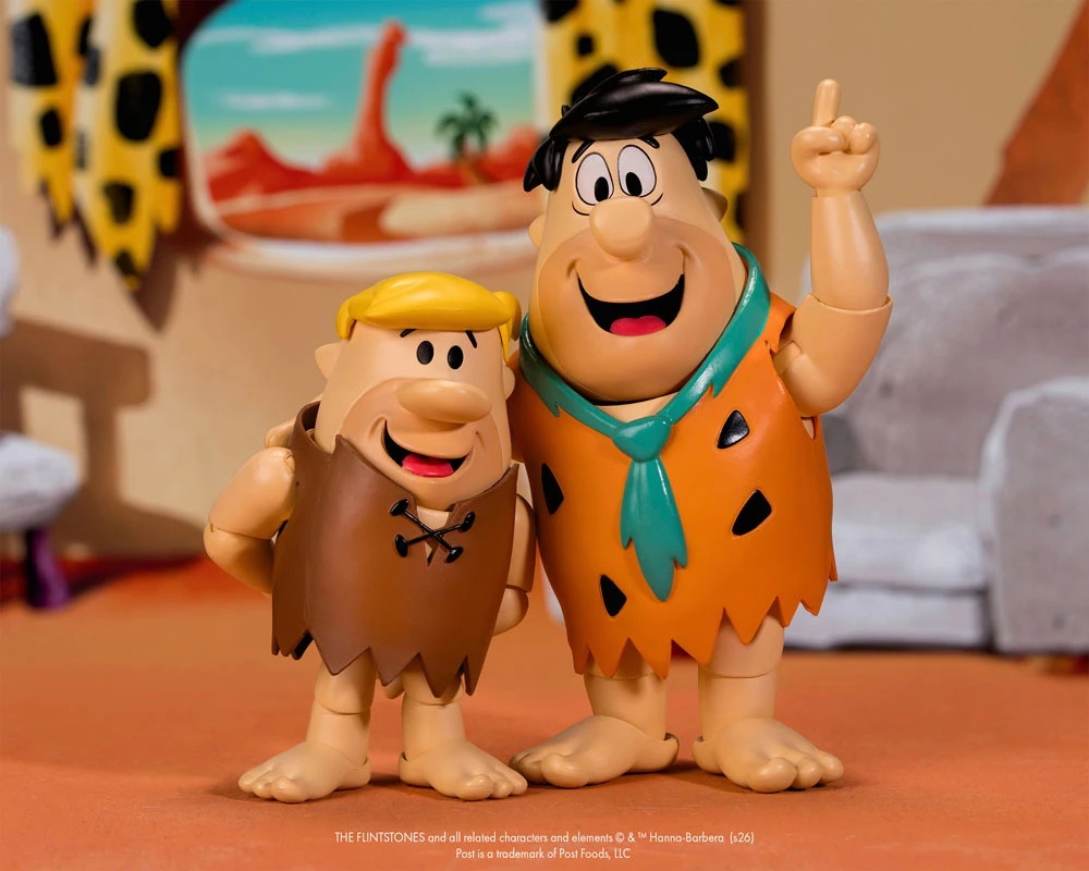 可可脆片 摩登原始人 巴尼 6吋可動公仔 - Cocoa Pebbles The Flintstones Barney Rubble 6"Action Figure