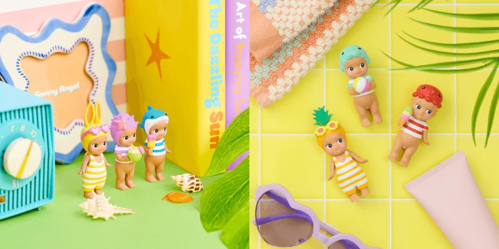 Sonny Angel Hippers 夏日印記系列盒玩 - 隨機單抽 - Sonny Angel mini figure Summer Vacation Series Sun-Kissed Style series - assortment
