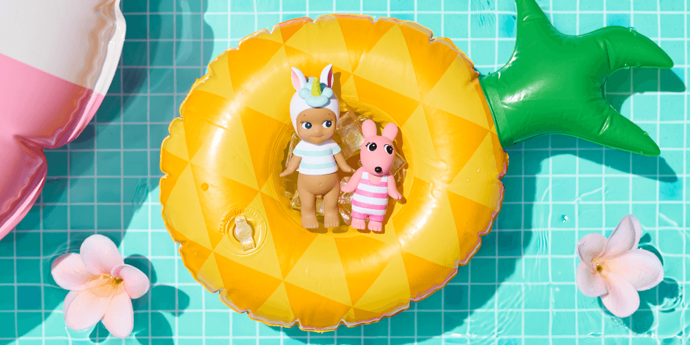 Sonny Angel Hippers 夏日印記系列盒玩 - 隨機單抽 - Sonny Angel mini figure Summer Vacation Series Sun-Kissed Style series - assortment