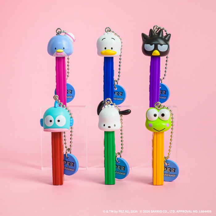 PEZ x 三麗鷗 聯名吊飾盒玩 - 隨機單抽 - Kenelephant PEZ x Sanrio Hapidanbui Mascot - assortment